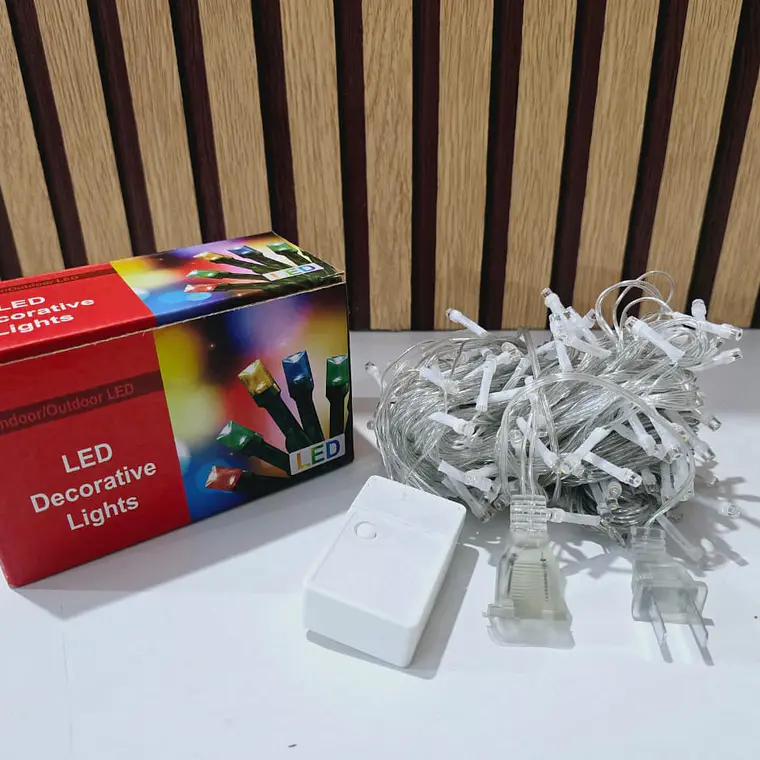10 MTS 200 FOQUITOS SERIE DE LUZ LED DE COLORES  MOD#L200C-10M, L200A ,L200B 6