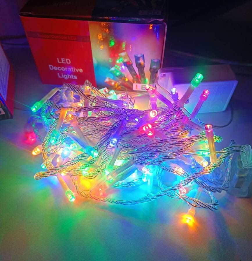 10 MTS 200 FOQUITOS SERIE DE LUZ LED DE COLORES  MOD#L200C-10M, L200A ,L200B