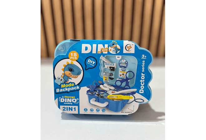 SET DE JUGUETE DINO CON ACCESORIOS DE ACUERDO A SU TEMÁTICA