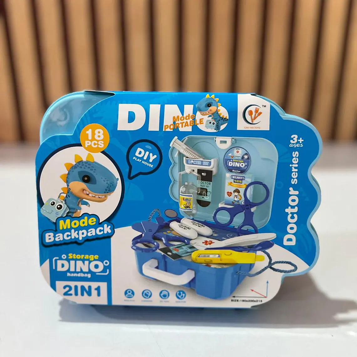SET DE JUGUETE DINO CON ACCESORIOS DE ACUERDO A SU TEMÁTICA 8