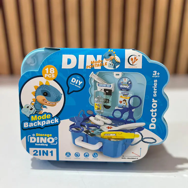 SET DE JUGUETE DINO CON ACCESORIOS DE ACUERDO A SU TEMÁTICA 8