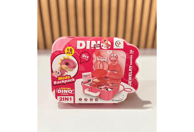 SET DE JUGUETE DINO CON ACCESORIOS DE ACUERDO A SU TEMÁTICA
