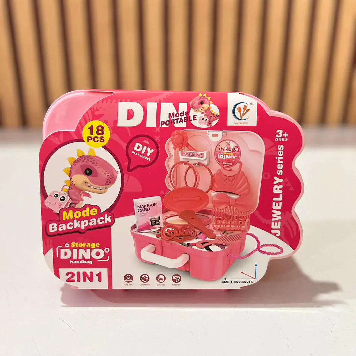SET DE JUGUETE DINO CON ACCESORIOS DE ACUERDO A SU TEMÁTICA 9