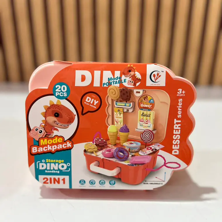 SET DE JUGUETE DINO CON ACCESORIOS DE ACUERDO A SU TEMÁTICA 10