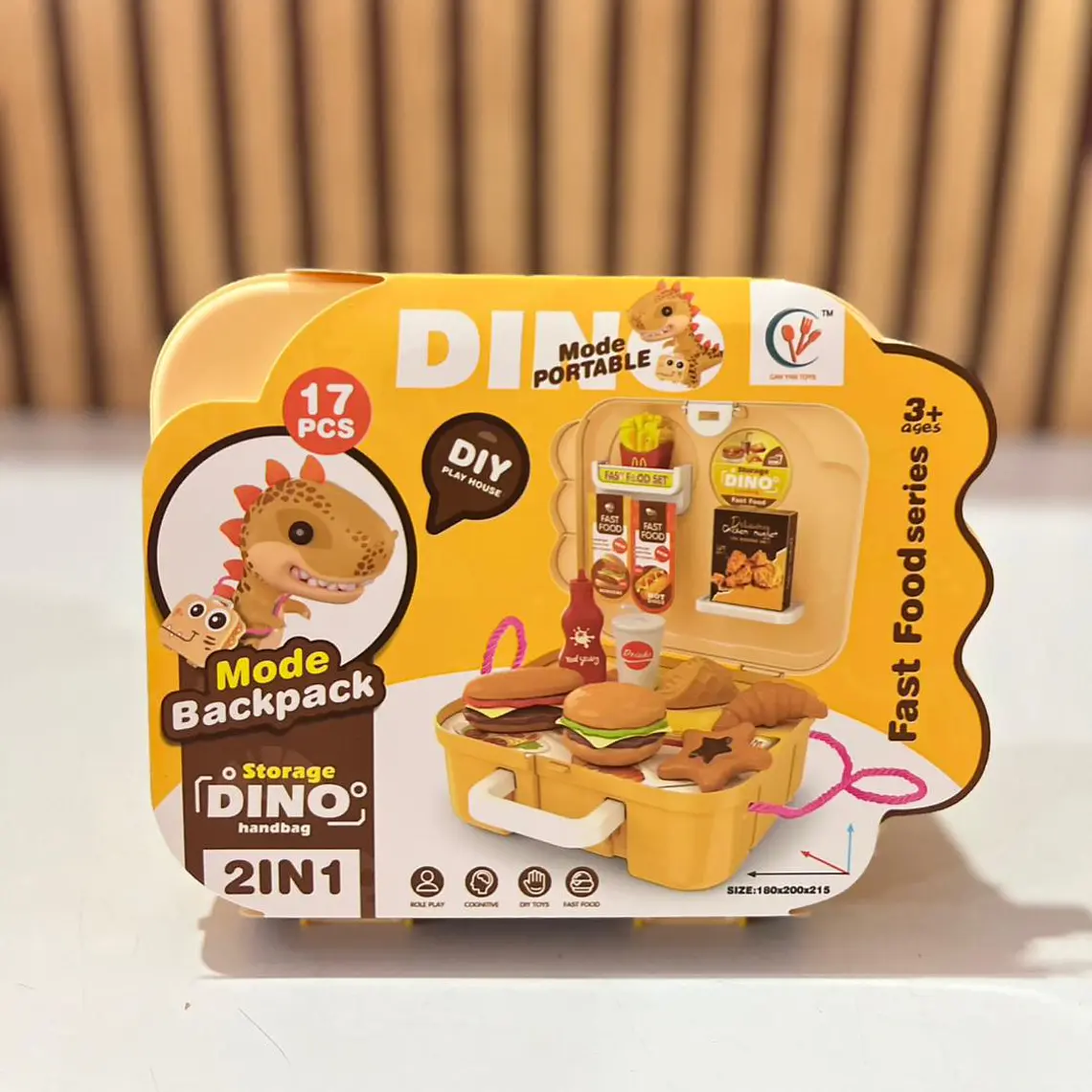 SET DE JUGUETE DINO CON ACCESORIOS DE ACUERDO A SU TEMÁTICA 11