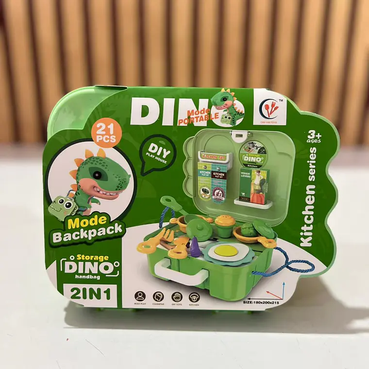 SET DE JUGUETE DINO CON ACCESORIOS DE ACUERDO A SU TEMÁTICA 12