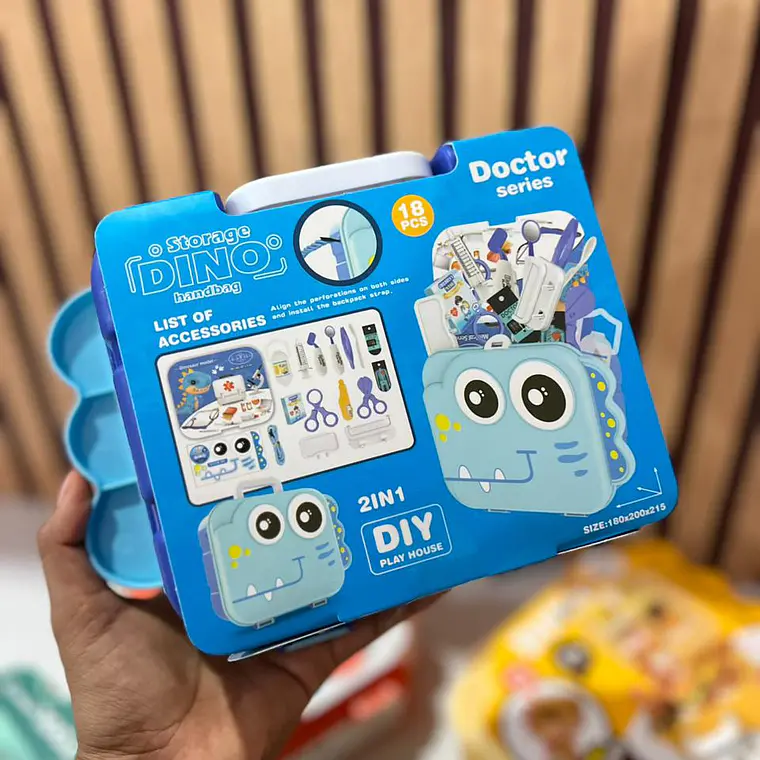 SET DE JUGUETE DINO CON ACCESORIOS DE ACUERDO A SU TEMÁTICA 14