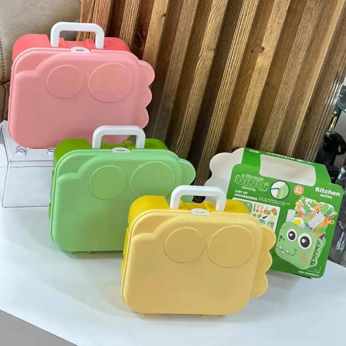 SET DE JUGUETE DINO CON ACCESORIOS DE ACUERDO A SU TEMÁTICA 16