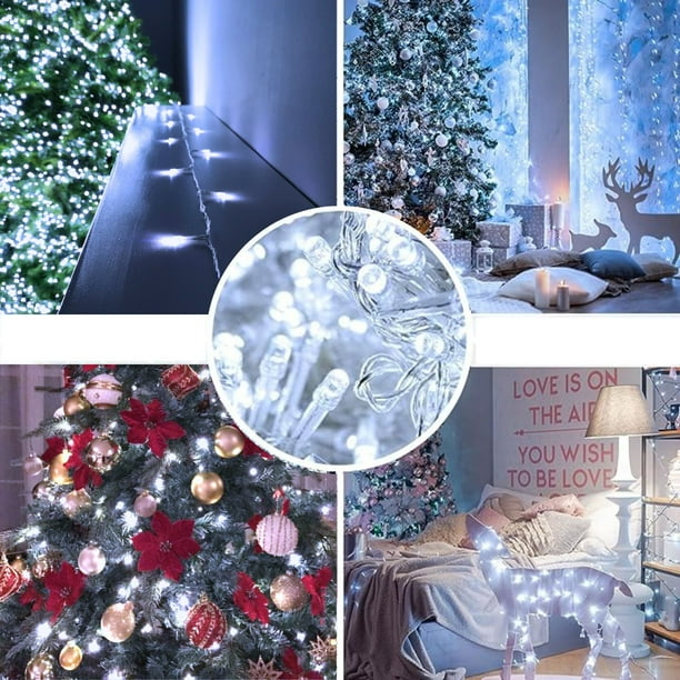 40MTS CON 400 FOQUITOS SERIE DE LUZ LED DE COLORES,  CÁLIDA ó BLANCA MOD#L400A, L400B, Ó L400C-40M