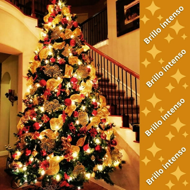 40MTS CON 400 FOQUITOS SERIE DE LUZ LED DE COLORES,  CÁLIDA ó BLANCA MOD#L400A, L400B, Ó L400C-40M