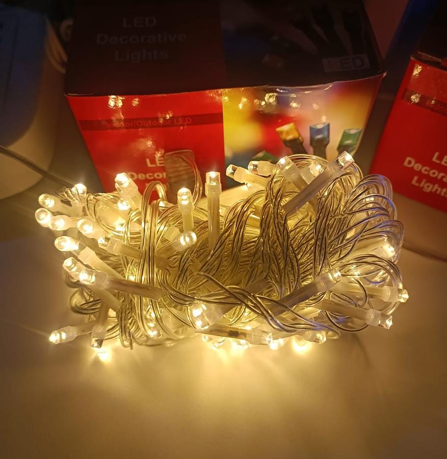 40MTS CON 400 FOQUITOS SERIE DE LUZ LED DE COLORES,  CÁLIDA ó BLANCA MOD#L400A, L400B, Ó L400C-40M