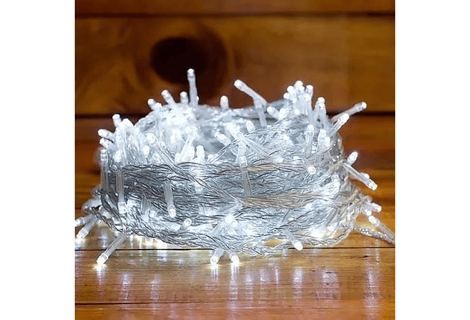 40MTS CON 400 FOQUITOS SERIE DE LUZ LED DE COLORES,  CÁLIDA ó BLANCA MOD#L400A, L400B, Ó L400C-40M