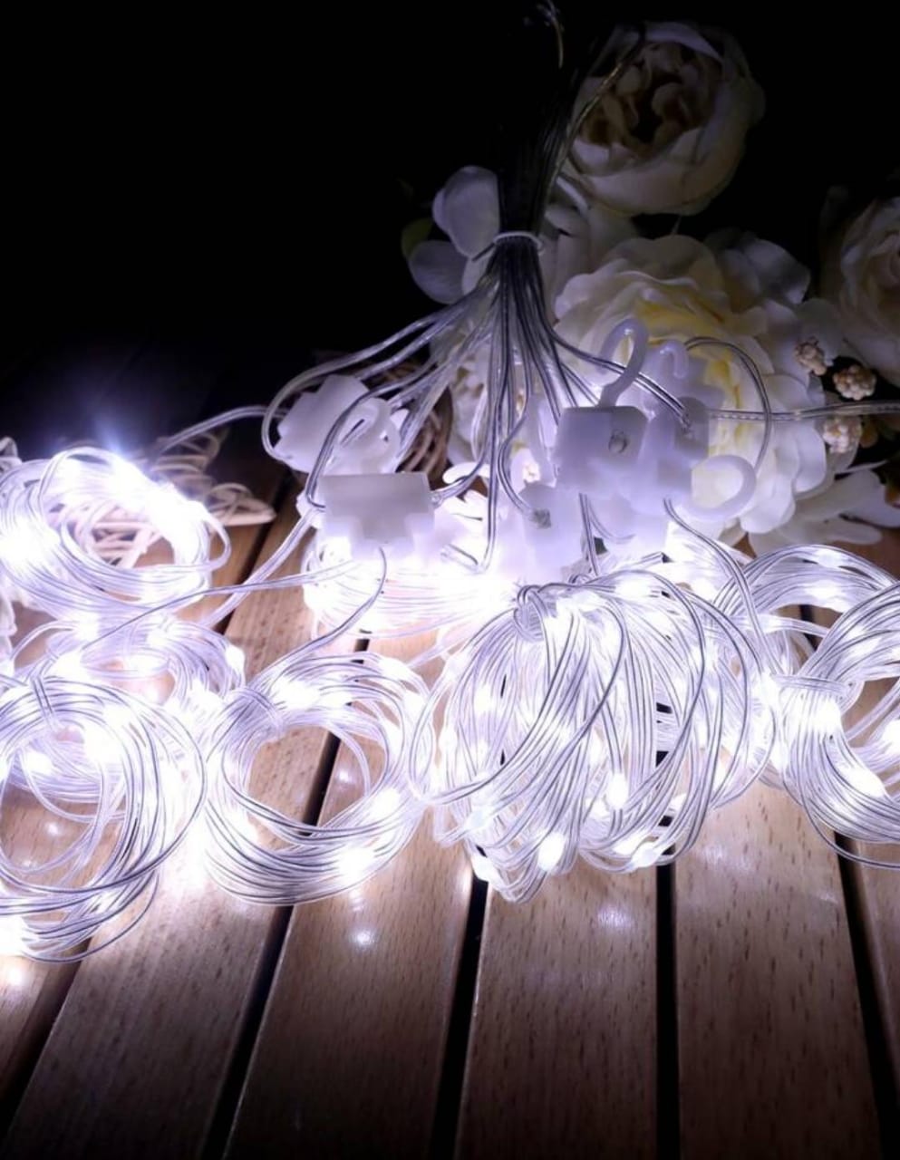 3MTS X 3MTS CORTINA ALAMBRE LUZ LED CON CONTROL USB  MOD#60HZ