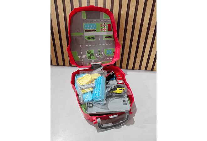 JUGUETE MOCHILA PISTA MOD# 678-611A, 12A, 13A Y 14A