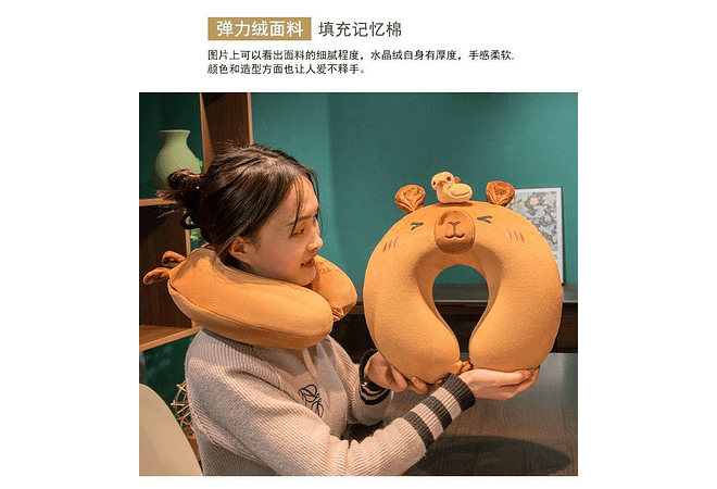 COLLARIN PARA VIAJAR DISEÑO ANIMALITOS