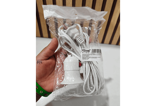 (3.90) M. EXTENSIÓN SOCKET CON APAGADOR MOD# SNA-5831