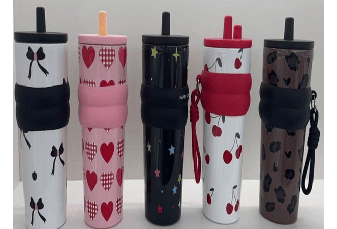 TERMO VACUUM DE 800M VARIOS DISEÑOS (CAJITA ROSA) MOD# 25-termo-108