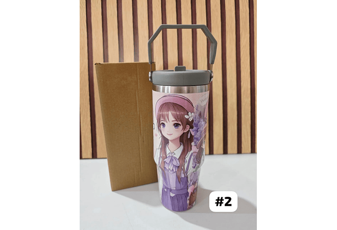 VASO TÉRMICO SNOOPY CON ASA DE 1 L MOD# 25 termo 107