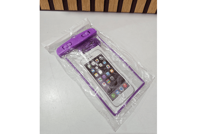 FUNDAS IMPERMEABLES CONTRA EL AGUA(PARA TELÉFONO) MOD# JSL.7001 (3 NEGRA)