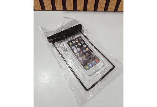 FUNDAS IMPERMEABLES CONTRA EL AGUA(PARA TELÉFONO) MOD# JSL.7001 (3 NEGRA)