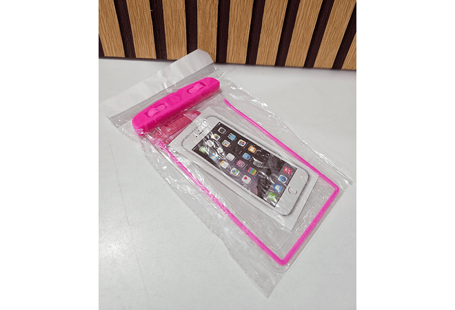 FUNDAS IMPERMEABLES CONTRA EL AGUA(PARA TELÉFONO) MOD# JSL.7001 (3 NEGRA)