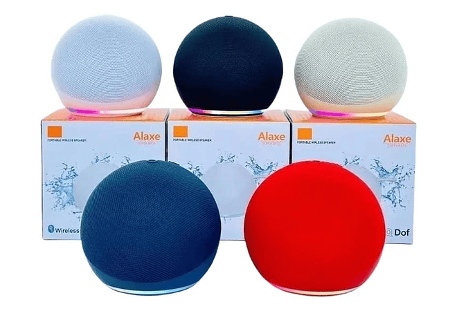 BOCINA INALÁMBRICA REDONDA (ALAXE) MOD# FM-5130
