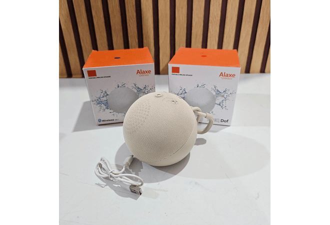 BOCINA INALÁMBRICA REDONDA (ALAXE) MOD# FM-5130