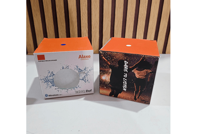 BOCINA INALÁMBRICA REDONDA (ALAXE) MOD# FM-5130