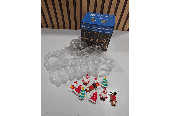 3.20M XINMI SERIE NAVIDEÑA PINO Y ESTRELLAS (LUZ CALIDA)  MOD# LED-0150