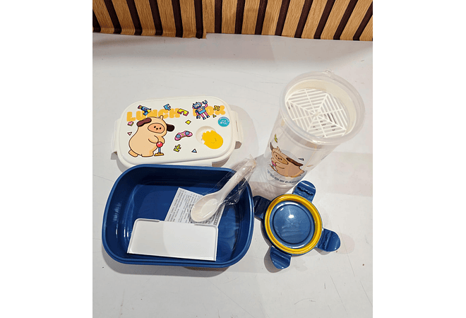 DUO TUPPER CON VASO  MOD# FG-094