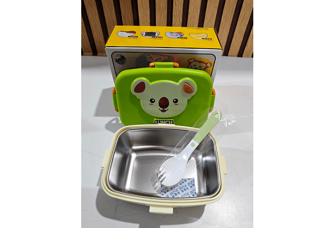 TUPPER TÉRMICO LUNCH BOX DISEÑO ANIMALITOS (610 ML) MOD# FG-095🥗