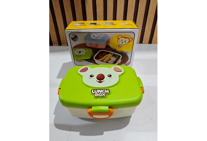 TUPPER TÉRMICO LUNCH BOX DISEÑO ANIMALITOS (610 ML) MOD# FG-095🥗