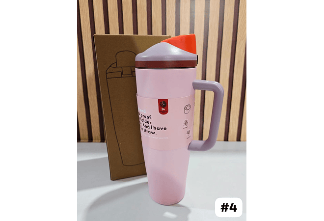 TERMO CON AGARRADERA DE 1185 ML MOD# FBA-30