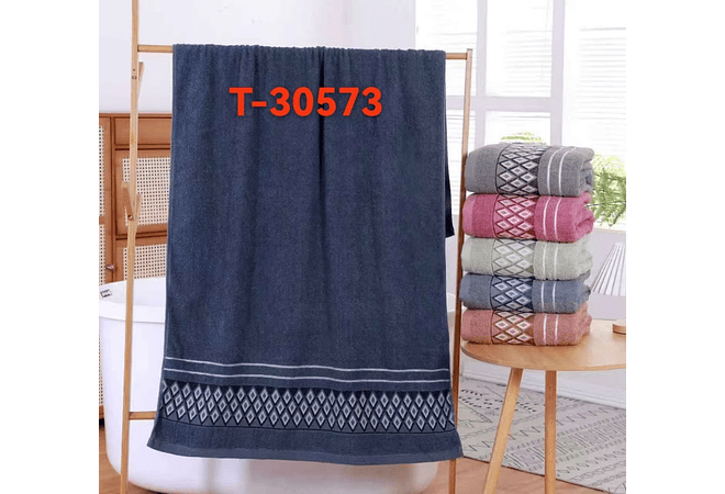 TOALLA PARA BAÑO GRANDE/ROMBOS COZY MOD# T-30573