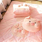 2 EN 1 ALMOHADA/FRAZADA DISEÑO CERDITO  🐷 - Miniatura 2