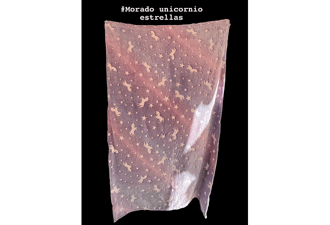 FRAZADA MÁGICA BRILLA EN LA OSCURIDAD