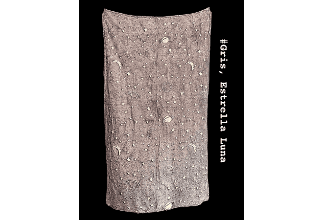 FRAZADA MÁGICA BRILLA EN LA OSCURIDAD