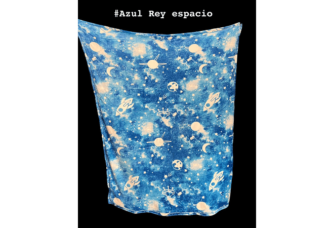 FRAZADA MÁGICA BRILLA EN LA OSCURIDAD