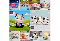 PELUCHES VARIOS DISEÑOS/ANIMALITOS 🥰