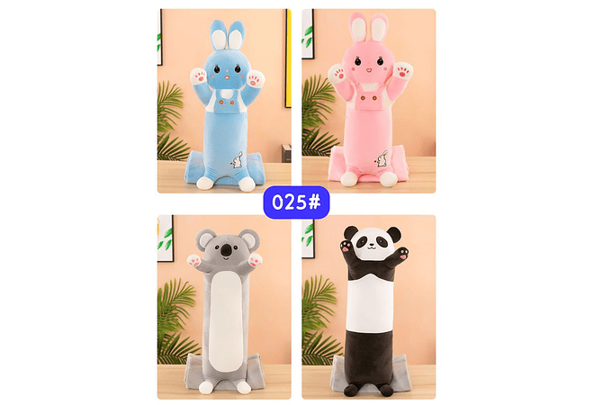 PELUCHE CON FRAZADA DISEÑO ANIMALITOS MOD# 025