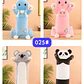 PELUCHE CON FRAZADA DISEÑO ANIMALITOS MOD# 025 - Miniatura 1