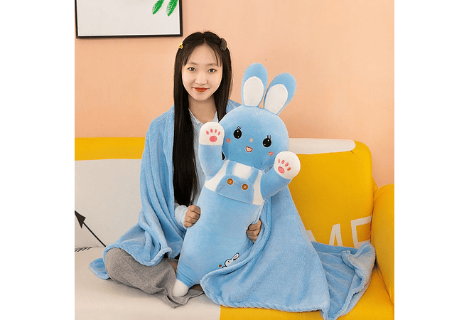 PELUCHE CON FRAZADA DISEÑO ANIMALITOS MOD# 025