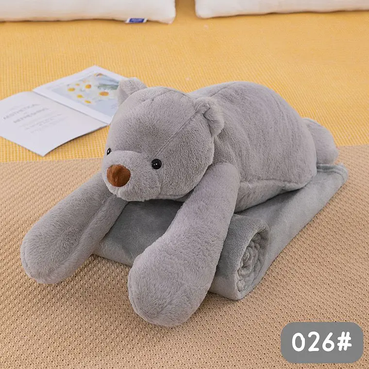 PELUCHE CON FRAZADA DISEÑO OSO MOD# 026 2