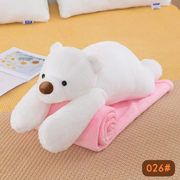 PELUCHE CON FRAZADA DISEÑO OSO MOD# 026 3