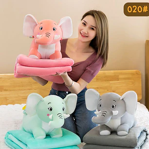 PELUCHE ELEFANTE CON FRAZADA MOD# 020 🐘