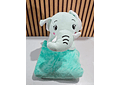 PELUCHE ELEFANTE CON FRAZADA MOD# 020 🐘