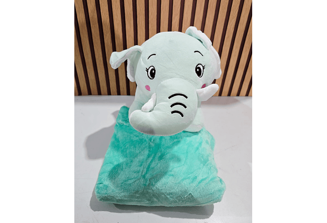 PELUCHE ELEFANTE CON FRAZADA MOD# 020 🐘