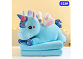 PELUCHE UNICORNIO CON FRAZADA MOD# 023🦄