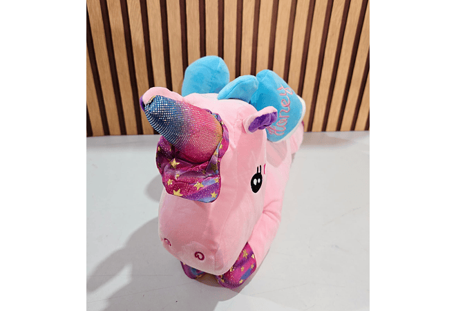 PELUCHE UNICORNIO CON FRAZADA MOD# 023🦄