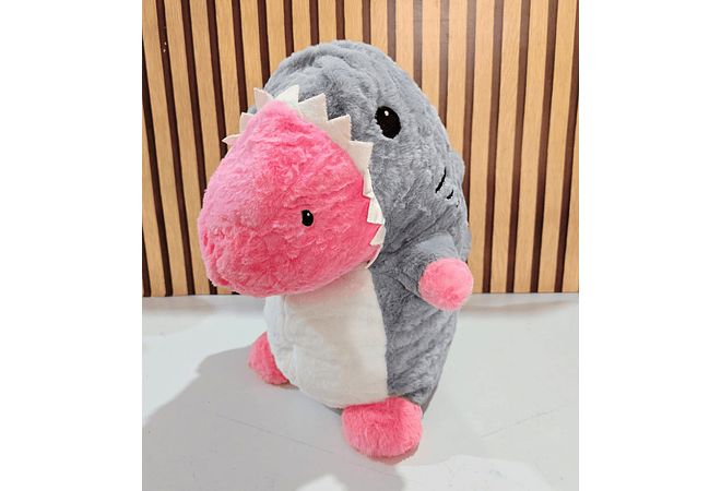 PELUCHE DISEÑO TIBURÓN CON FRAZADA MOD# 018 🦈🥰